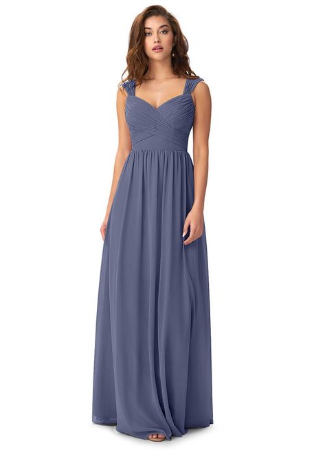 Azazie Raine Bridesmaid Dresses | Azazie Modern Bridesmaid, Chiffon Shawl, Blue Bridesmaid Dress, Azazie Bridesmaid Dresses, Lace Chiffon, Stunning Gowns, Blue Bridesmaids, Chiffon Gown, Women Maxi