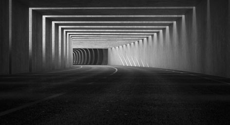 Tunnel on Behance Scifi Corridor, 3d Tunnel, Light Tunnel, Museum Exhibition Design, Digital Door Lock, 3d Interior Design, Max On, Lighting Setups, Museum Exhibition