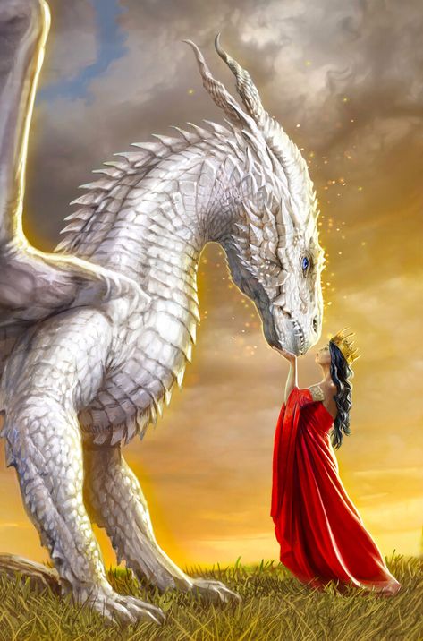 ArtStation - MIDROS white dragon, Antonello Venditti Old Fantasy Art, Dragon Art Tattoo, Dragons Pictures, Dragon Witch, Deadpool Artwork, Fantasy People, Baby Dragons, Magical Beings, Faery Art