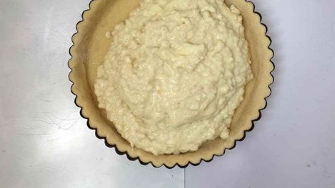 Easy Homemade Belgian Rice Pie Recipe Creamy Baked Rice, Rice Pie Recipe, Belgian Desserts, Rice Pie, Baked Rice Pudding, Baked Rice, Recipe From Scratch, Rice Pudding, Pie Recipe