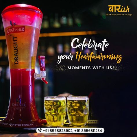 At Amsons Resort, We Believe In Creating Magic For Your Every Intimate Moment & Event. We Raise The Bar In Hospitality, Know The Art Of Excellence, Have An Array Of Magical Cuisines, And Offer Timeless Luxury. . . #beer #draughtbeer #beerlover #beergram #beerlife #beerlovers #beerme #beergasm #beers #beeroftheday #beersofinstagram #instabeer #instabeerstagram #barishludhiana #barish #ludhiana Creative Beer Ads, Bar Creative Ads, Beer Promotion, Bar Ad, Bar Quotes, Coffee Advertising, Hotel Ads, Wedding Caricature, Beer Tower