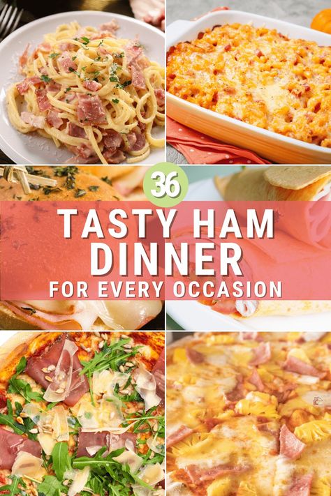 Why Do People Love Ham Dinner? 36 Delicious Ham Dinner Ideas Dinner Ideas With Sliced Ham, Dinners Using Ham, Thick Sliced Ham Recipes, Ham And Cheese Dinner Ideas, Smoked Ham Dinner Ideas, Pressed Ham Recipes, Ham And Mushrooms Recipes, Quick Ham Recipes, Cube Ham Recipes