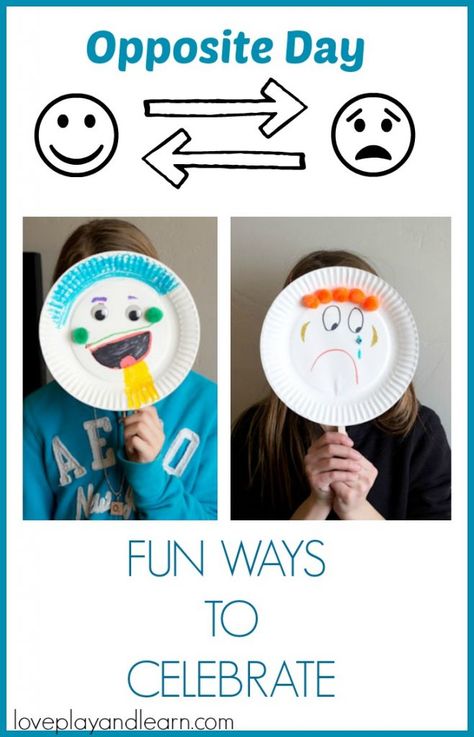 Emotion Masks, Opposites Game, Opposites Preschool, Emotions Preschool, Parenting Activities, Kids Activities At Home, All About Me Preschool, Activities For Preschoolers, Theme Activity