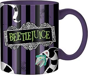 Silver Buffalo Beetlejuice Ceramic Mug Featuring Sandworm, 20 Ounces Drinking Glasses, Beetlejuice, The Amazon, Cups And Mugs, Google Shopping, Ceramic Mug, Buffalo, Water Bottle, Coffee Mugs