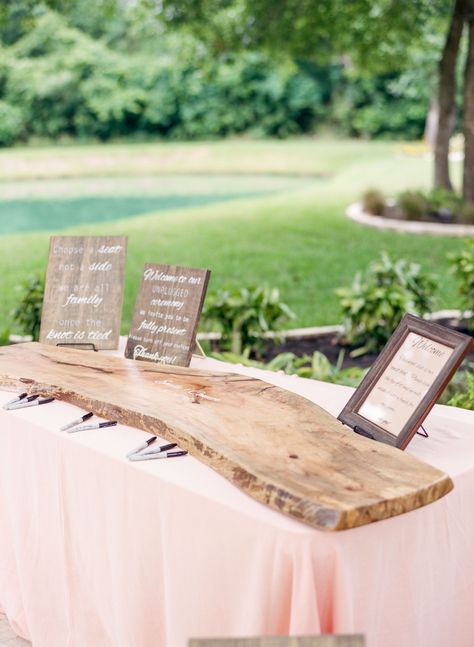 Wood Signing Board Wedding Guest Book, Live Edge Wedding Guest Book, Live Edge Wood Wedding Guest Book, Guest Log Wood, Wedding Wood Signs Guest Books, Wooden Sign Guest Book Wedding, Guest Log Wedding, Log Guest Book Wedding, Diy Wood Wedding Decor