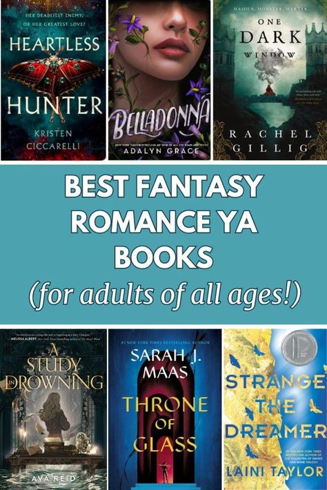 The 7 Best YA Books for Adults in 2024 [Fantasy Romance] Best Ya Fantasy Romance Books, Clean Fantasy Romance Books, Best Ya Books, Best Fantasy Romance Books, Ya Books Romance, Reader Things, Dark Fantasy Novels, Adult Fantasy Books, Fantasy Romance Novels