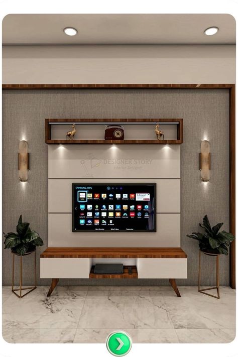 Elegant wood-framed TV wall with integrated shelving, blending traditional charm and modern practicality to create a statement piece for small living rooms. Chic Tv Wall, Tv Wall Design, Wall Designs, Small Living Rooms, Framed Tv, Tv Wall, Small Living, Wall Design, Living Area