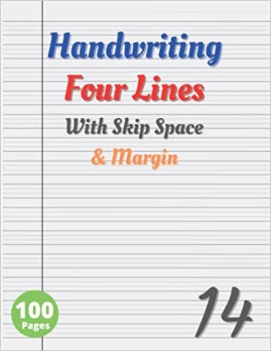 Handwriting - Four Lines With Skip Space & Margin: 14 Ruled - 4 Lines - Large Size 8.5x11" - 100 Pages - Handwriting Practice Notebook - Writing ... For Students - Cursive Lined Blank: Notes, EvoBooks: Amazon.com: Books Notebook Writing, Writing Notebook, Blank Notes, School Quotes, We're Hiring, Planner Printables Free, Handwriting Practice, Learning To Write, Business Planner