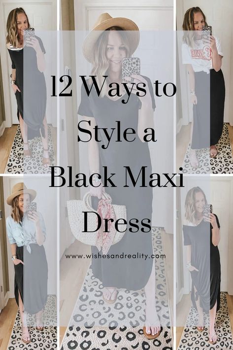 Black Tank Dress Outfit, Black Maxi Dress Outfit Ideas, Long Summer Dress Outfits, Black Maxi Dress Casual, Maxi Dress Outfit Ideas, Black Maxi Skirt Outfit, Black Maxi Dress Outfit, Black Maxi Dresses, Maxi Dress Outfit Summer