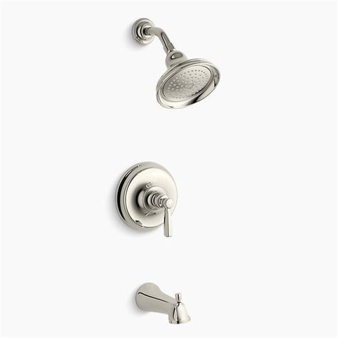 Shop Kohler  T1058 Bancroft RiteTemp PressureBalancing Trim Shower System at Lowe's Canada. Find our selection of tub & shower faucets at the lowest price guaranteed with price match + 10% off. Kohler Shower System, Kohler Bancroft, Shower Faucet Sets, Tub And Shower, Tub Spout, Tub And Shower Faucets, Rain Shower Head, Shower Valve, Rain Shower