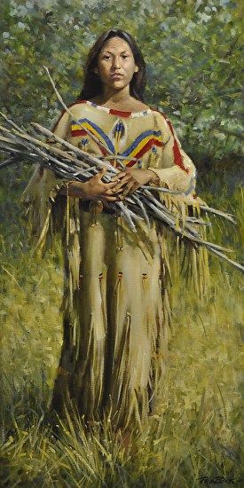 Native American Woman Art, Native American Woman, American Fine Art, Native American Paintings, Native American Wisdom, Native American Images, Native American Pictures, Wilde Westen, Native American Artwork