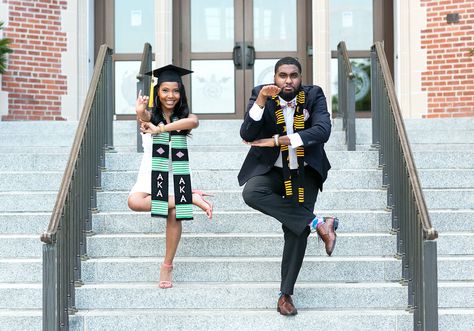 Alpha Phi Alpha Graduation Pictures, Aka Poses, Phirst Pham, Chef Photoshoot, Graduation Pose, Grad Portraits, Photography Graduation, Graduating College, Vowel Renewal