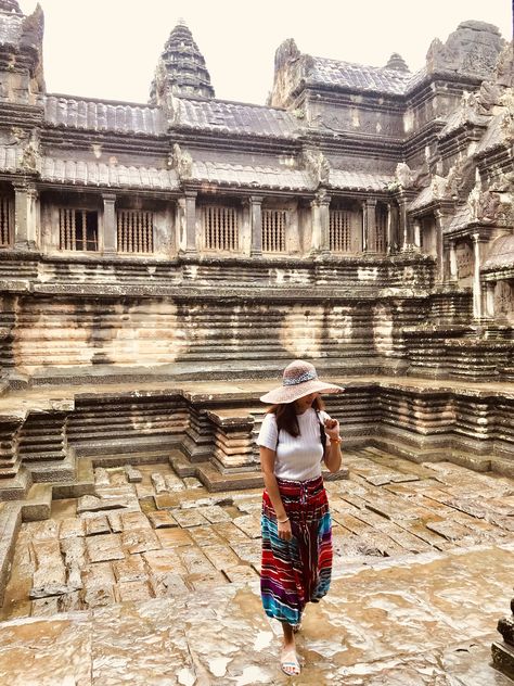 Siem Reap Outfit Travel Pose, Cambodia Travel, Women Photography, Siem Reap, Angkor Wat, Women Photography Poses, Angkor, Photography Women, Cambodia