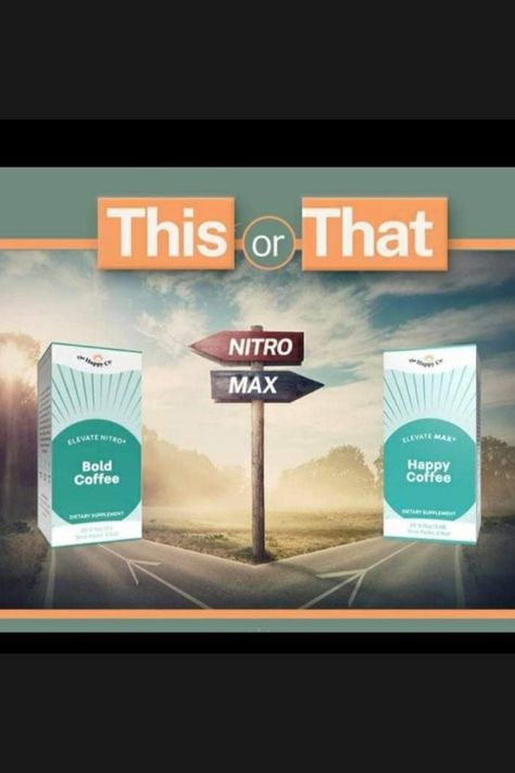 This or That Coffee Edition. Elevate NITRO Bold Coffee & Elevate MAX Happy Coffee by The Happy Co. Coffee for mood elevation. Coffee for energy. Coffee drinks. Nootropics Coffee. Nootropics Benefits. The Happy Co. Nootropics Benefits, Nitro Brew Coffee, Caffeine Content, Happy Coffee, The Happy, Coffee Drinks, How Are You Feeling, Benefits, Energy