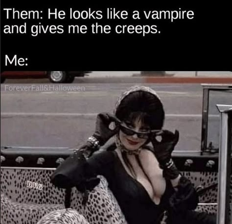 Goth Humor, Goth Culture, Goth Memes, Elvira Mistress Of The Dark, Halloween Memes, Goth Subculture, Halloween 3, Creepy Horror, Foxtrot