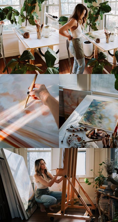 Top Tips for Creating in Small Spaces — Emily Jeffords Studio Emily Jeffords, Instagram Goals, Painting Studio, 2025 Vision, Branding Photoshoot, Creative Branding, Art Challenge, Home Studio, Top Tips