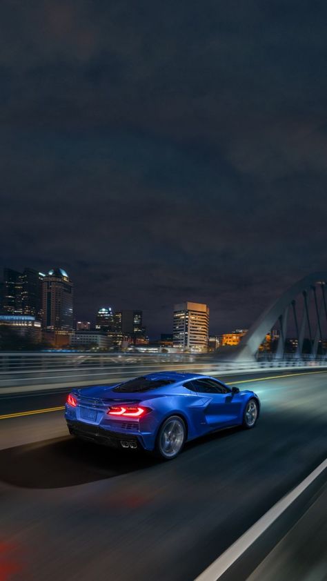 C8 Wallpaper, Corvette C8 Wallpaper, Corvette Wallpaper, Blue Corvette, Football Wallpaper, Wallpaper Pictures, Sports Cars Luxury, Dream Car, 5 Seconds