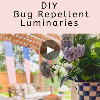 105K views · 1.7K reactions | DIY BUG REPELLENT LUMINARIES 🦟🍋🍋‍🟩//

Make this easy mason jar craft to keep the mosquitoes and bugs away this summer. It only takes minutes to make these bug repellent luminaries, and they double as pretty decor too!

The compound D-limonene is found in citrus fruits like lemons and limes and is an effective insect repellent. Rosemary is another natural fly and mosquito repellent. It has a pungent smell that drives away the bugs! When you light the candle, it helps diffuse the oils, zest, and herbs together. Although the smell is wonderful to us.. the bugs think quite differently!! 🦟🍋🍋‍🟩

Comment bug and I’ll send the directions and items I used straight to your inbox 💌📬

#momhacks #summerhacks #bugrepellent #diyhacks #naturalbugrepellent #betterhom Diy Bug Repellent, Easy Mason Jar Crafts, Mason Jar Craft, Lemons And Limes, Summer Hacks, Natural Bug Repellent, Bug Repellent, Citrus Fruits, Pretty Decor