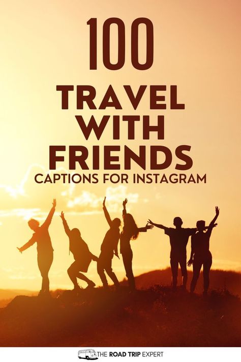 Travel With Friends Captions for Instagram Moments With Friends Quotes, Adventure With Friends Quotes, Trip Captions, Friend Captions, Aesthetic Caption, Adventure Captions, Instagram Captions Travel, Travel With Friends Quotes, Friends Captions