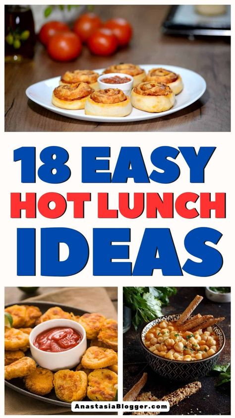 Simplify school routines with these 18 effortless hot lunch suggestions. Prepare quick and yummy meals that both kids and adults will enjoy. Save time on busy mornings with these easy-to-follow recipes designed to make back-to-school lunches stress-free. Easy Hot Lunch Ideas, Hot School Lunch Ideas, Hot Lunch Ideas, Lunch Ideas Quick, Hot School Lunch, Roast Beef And Cheddar, School Lunch Ideas For Kids, Gnocchi Recipes Soup, Turkey Noodle Soup