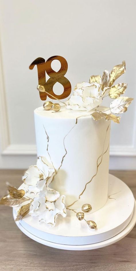 Gold and White Marble 18th Birthday Cake, 18th Birthday Cake Ideas, Elegant 18th Birthday Cakes, Simple 18th Birthday Cake Designs, simple 18th birthday cake for girl, simple 18th Birthday Cake boys, 18th Birthday Cake Chocolate 18th Birthday Cake White, 18th Birthday Cake Gold, Debut Cake 18th, Birthday Cake Gold And White, Birthday Cake White And Gold, Cake White And Gold, 18th Birthday Cake Ideas, Birthday Cake Gold, 18th Birthday Cake Designs