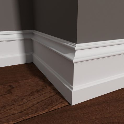 Baseboard Trim Styles, Trim Molding Ideas, Shoe Moulding, Floor Skirting, Baseboard Styles, Base Molding, Floor Moulding, House Mold, Baseboard Trim