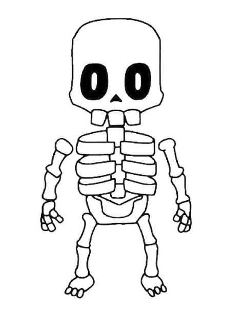 Stumble Guys Coloring Pages, Skeleton Coloring Pages, Human Body Bones, Zombie Drawings, Easy Graffiti, Easy Graffiti Drawings, Stumble Guys, Skeleton Drawings, Animal Skeletons