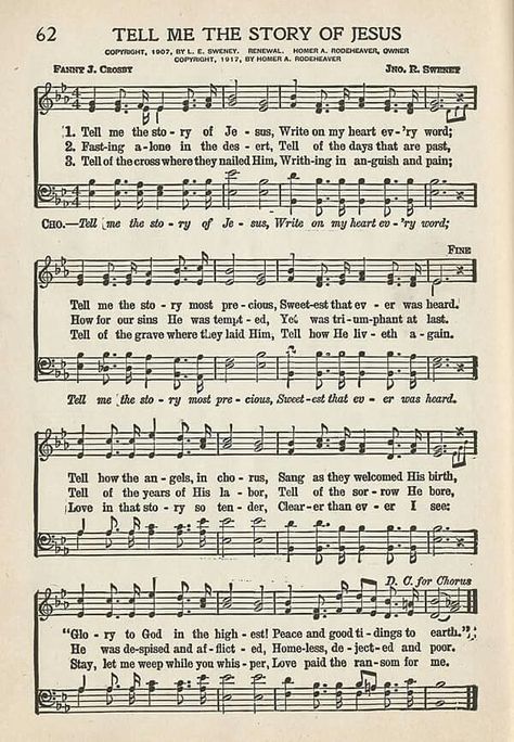 Tell me the story of Jesus Gospel Lyrics, Hymn Lyrics, Gospel Song Lyrics, Christian Hymns, Hymns Of Praise, Hymn Sheet Music, Hymn Music, Story Of Jesus, Church Songs