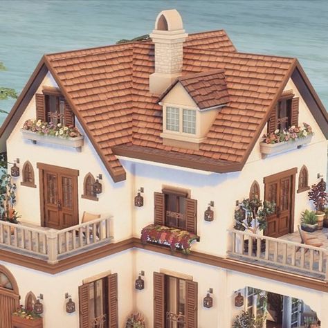 🍓 Simmer Sierra 🍓 on Instagram: "🐚Piccola Honeymoon Villa🐚 - The Sims 4   Located in the beautiful world of Tartosa, have your sims rent out this villa for their next vacation or honeymoon spot!  🍓1 Bed 🍓1 Bath 🍓No CC 🍓Available for Download 🍓Gallery ID: simmer_sierra  Tags Below: @thesims @thesimmersdigest @simscreatorscommunity @thesimcommunity  #thesims #sims #thesims4 #sims4 #nocc #simmersdigest #sccregram #simscreatorscommunity #simscommunity #simcreation #simscreator #ea" Sims 4 Mediterranean Cc, Sims 4 Italian House, Sims 4 Tartosa, Honeymoon Villa, Honeymoon House, Sims4 House, Honeymoon Villas, Sims Builds, Italian House