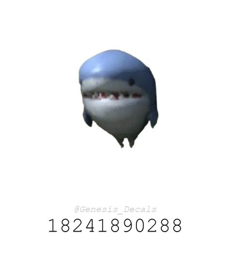 #Roblox #Decals #Shark Roblox Decals, Roblox Code, Roblox T Shirts, Bloxburg Decals, Berry Ave, Shark Bites, Roblox Codes, Sharks, Berry