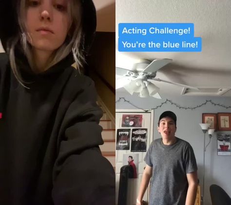 riley (@rileyhubatka) Official TikTok | Watch riley's Newest TikTok Videos Tiktok Watch, Tiktok Videos, Blue Line, Acting, Fictional Characters