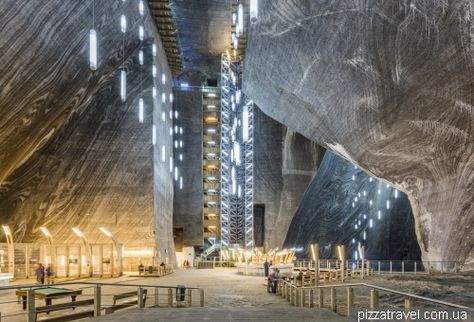 Turda Salt Mine (Salina Turda) - Romania - Blog about interesting places Salt Mine, Unusual Buildings, Another World, Amusement Park, Theme Park, Romania, Places To See, Disneyland, Tourism