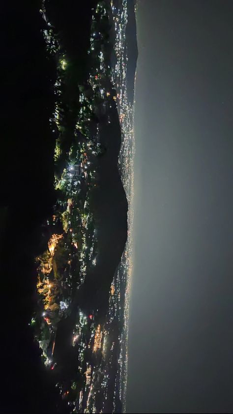 City lights. Rishikesh Night View, Dehradun Snapchat Stories, Night Asthetics Photos Snap, Pune Night Snap, Dehradun Snapchat, Indian Aesthetic Wallpaper, Background Architecture, Creative Snapchats, Kashmir Trip