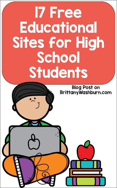 These are some of the top free educational sites for high school.  I’ve focused here on websites you can let your students roam free on because the entire site is filled with educational tools to equip your students for academic success. Free Learning Websites For High School, Websites For High School Students, Free Educational Websites, Free Learning Websites, Historical Thinking, High School Activities, Early Childhood Learning, Reading Anchor Charts, Struggling Students