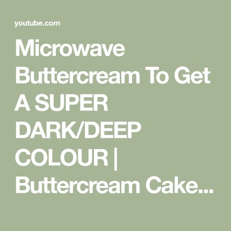 Cake Hacks, Icing Frosting, Icing Colors, Dark Hunter, Super Dark, Buttercream Icing, Buttercream Cake, Buttercream Frosting, Deep Colors