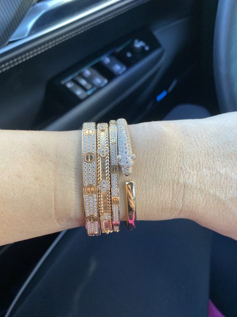 Cartier Bracelet Panther, Cartier Panthere Bracelet, Cartier Bracelet Diamond, Cartier Stacked Bracelets, Cartier Panther Bracelet, Cartier Love Bracelet Stack, Cartier Stack, Cartier Bracelet Stack, Cartier Love Bracelet Diamond