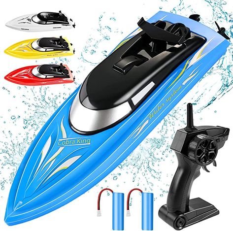 Mini Boat, Remote Control Boats, Blue Toys, Remote Control Boat, Blue Game, Toy Boat, Water Boat, Rc Boat, Play Vehicles