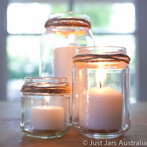 Recycled Candle Jars, Engraved Candles, Recycle Candles, Lighted Centerpieces, Elegant Candles, Bottle Candles, Handmade Stuff, Advent Candles, בר מצווה