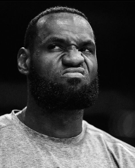 LeBron James Lebron James Portrait, Lebron James Portrait Photography, Lebron Portrait, Lebron James Black And White, Lebron James Face, Lebron James Tattoos, Mad Face, Lebron James Wallpapers, Marvel Art Drawings