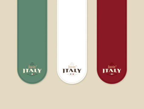 Italy Logo Design, Italy Design Graphic, Italian Branding Design, Italian Restaurant Branding, Pasta Branding, Italian Restaurant Logos, Italian Fast Food, Italian Logo, Italian Flag Colors