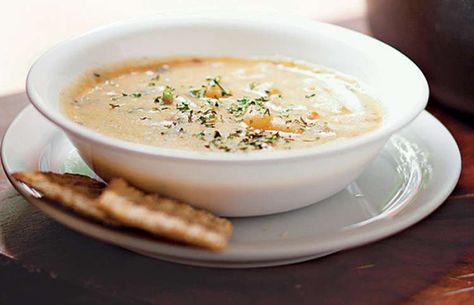 Guideposts: Edna's Scalloped Potato Soup Scallop Potato, Winter Soup Recipes, Scalloped Potato, Winter Soup Recipe, Winter Soup, Hearty Soup, Baked Potato Soup, Fall Soups, Winter Soups