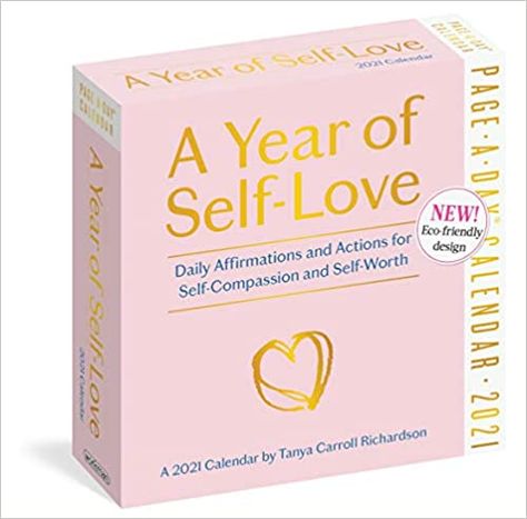 Amazon.com: A Year of Self-Love Page-A-Day Calendar 2021: Daily Affirmations and Actions for Self-Compassion and Self-Worth (9781523511389): Richardson, Tanya Carroll, Workman Calendars: Books Affirmation Love Language, Words Of Affirmation Love Language, Affirmation Love, Daily Affirmations For Women, Positive Affirmations For Success, Healing Message, Affirmation Daily, Sandra Boynton, Bohemian Boutique