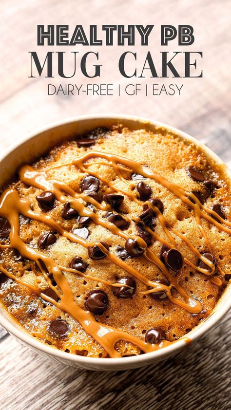 Healthy Peanut Butter Mug Cake Low Calorie Mug Recipes, Pb Mug Cake, Healthy Cake In A Mug Microwave, Healthy Mug Cake Microwave, Protein Mug Cake Recipe Microwave, Healthy Desserts In A Mug, Mug Cake Microwave Healthy, Peanut Butter Mug Cake, Healthy Cake In A Mug