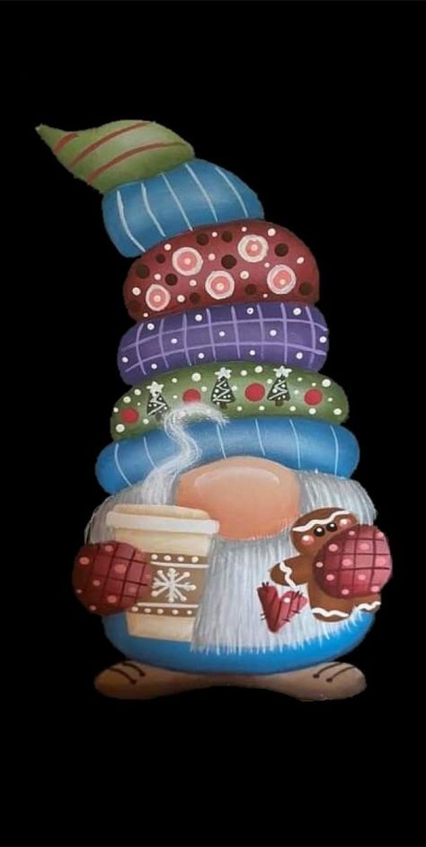 Diamond Art Diy, Gnome Wallpaper, Gnome Paint, Gnome Pictures, Gnomes Diy, Christmas Phone Wallpaper, Diy Gnomes, Gnomes Crafts, Christmas Paintings