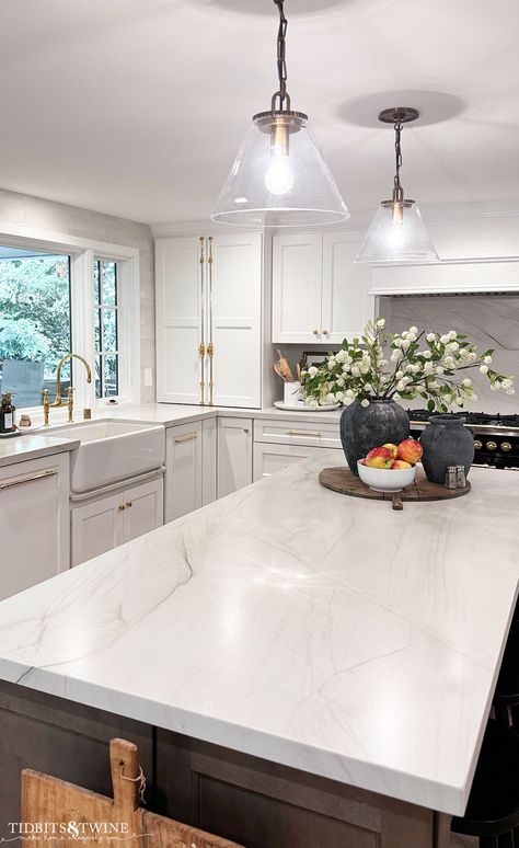 This isn the BEST sealer for Quartzite countertops to keep them looking new! Learn from my mistakes so you can avoid stains. Cleaning With Peroxide, Franklin Homes, Oil Based Stain, New Countertops, Quartzite Countertops, Kitchen Details, Luxury Kitchens, Antique Decor, Kitchen Countertop