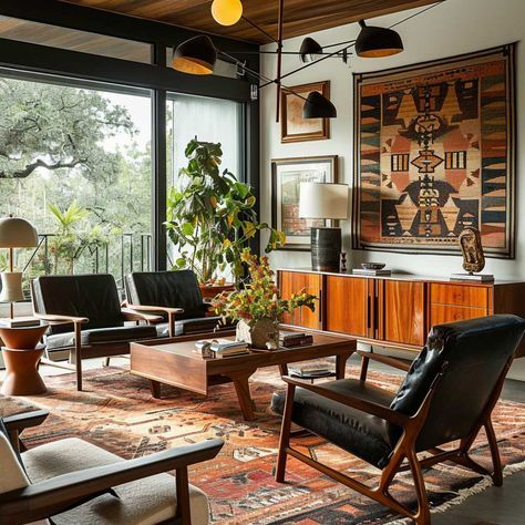 10+ Fresh Takes on Mid Century Modern Living Room Ideas • 333+ Art Images Mid Century Modern Living Room Ideas, Midcentury Living, Salon Art Deco, Scandi Minimalist, Midcentury Decor, Mid Century Interior Design, Modern Living Room Ideas, Midcentury House, Midcentury Furniture