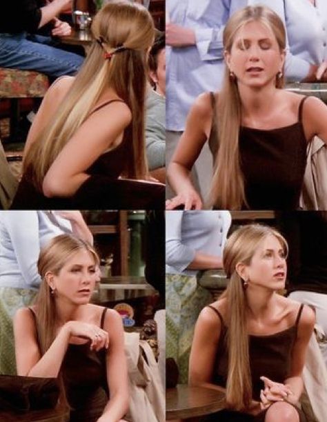 Estilo Rachel Green, Rachel Green Hair, Hairstyles 90s, Rachel Green Friends, Rachel Green Style, Rachel Green Outfits, Jenifer Aniston, Jen Aniston, 90s Hairstyles