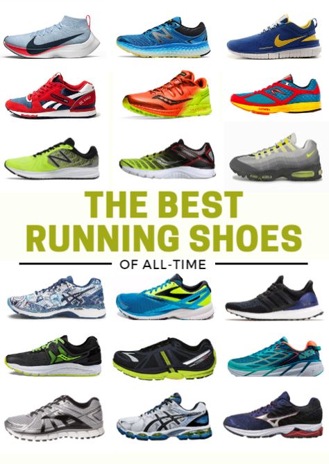 The best ever. The Best Running Shoes of All-Time http://www.active.com/running/articles/the-best-running-shoes-of-all-time?cmp=17N-DP10-BND10-SD20-DM10-T9-05102017-2405 Best Running Shoes Men, Running Improvement, Running Shoes Outfit Men, Shoes For 2023, Running Outfit Men, Track Running Shoes, Running Attire, Runner Shoes, Running Form