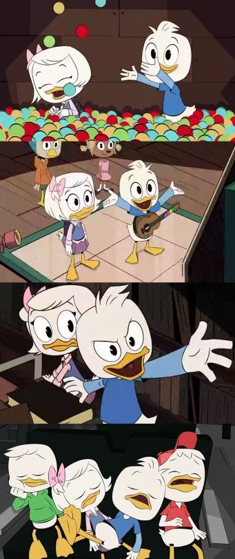 Trick & Nicky(DuckTales 2017) Ducktales Webby X Dewey, Dewey And Webby, Webby X Dewey, Ducktales Aesthetic, Dewey Ducktales, Ducktales Ships, Ducktales Webby, Duck Tails, Disney Cartoon Movies