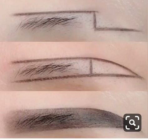 Eye Makeup Brushes Guide, Eyebrow Makeup Techniques, Membentuk Alis, Bentuk Alis, Eyebrow Makeup Tutorial, Eyebrow Hacks, Makeup Brushes Guide, Eyebrow Makeup Tips, Eye Makeup Techniques